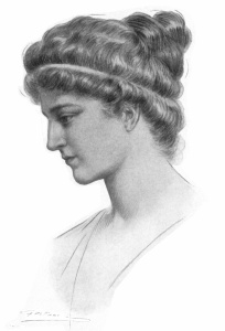 Ritratto immaginario di Ipazia, in Elbert Hubbard, “Hypatia”, in Little Journeys to the Homes of Great Teachers, The Roycrofters, East Aurora; New York, 1908, p. 78.
